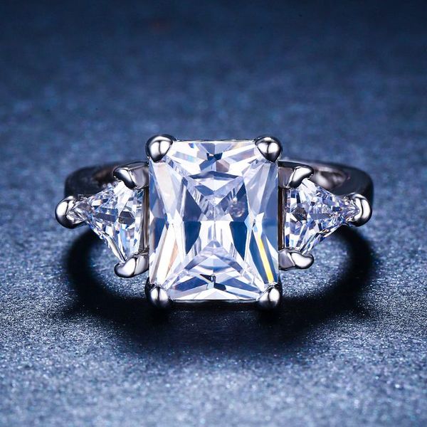 cluster rings silver plated ring in jewelry elegant for women engagement wedding female white zircon, Golden;silver 
cluster rings silver plated ring in jewelry elegant for women engagement wedding female white zircon, Golden;silver