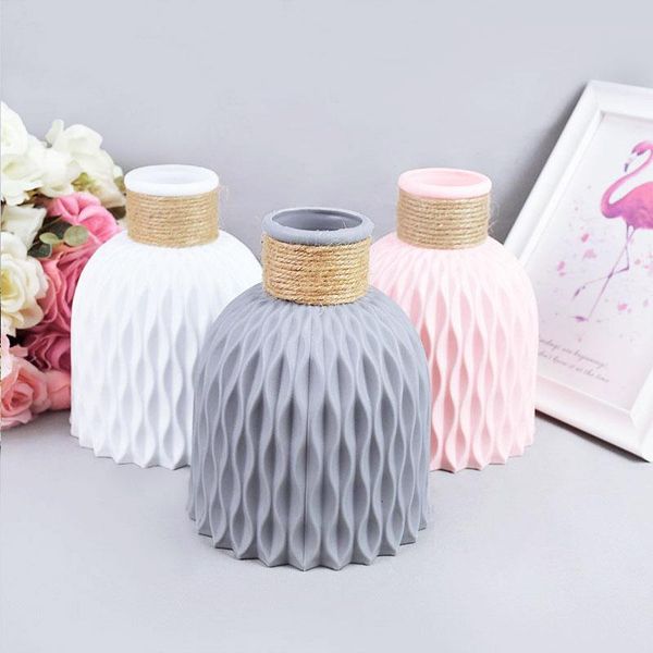 1pcs flower vase decoration modern plastic vases imitation ceramic pot for wedding party home living room
1pcs flower vase decoration modern plastic vases imitation ceramic pot for wedding party home living room