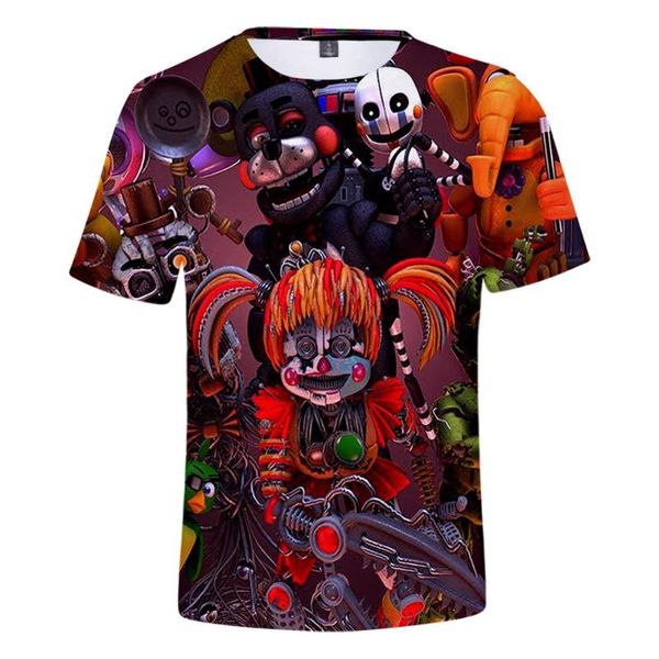 women's t-shirt fnaf 3d print t shirt five nights at punk tshirt short sleeve summer plus size shirts boys/girls clothes, White
women's t-shirt fnaf 3d print t shirt five nights at punk tshirt short sleeve summer plus size shirts boys/girls clothes, White