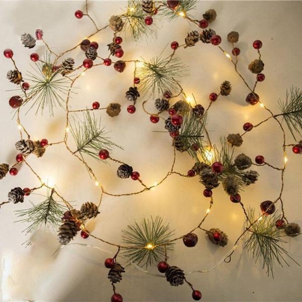strings christmas tree decoration led lamp pinecones copper fairy tale lights warm white for party interior
strings christmas tree decoration led lamp pinecones copper fairy tale lights warm white for party interior