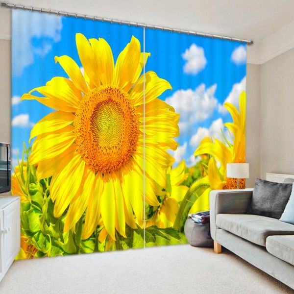 curtain & drapes modern style 3d blackout curtains yellow sunflower flowers pattern fabric washable bedroom for living room textiles
curtain & drapes modern style 3d blackout curtains yellow sunflower flowers pattern fabric washable bedroom for living room textiles