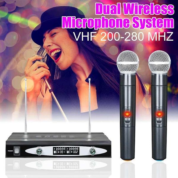 110v-220v handheld vhf karaoke microphone wireless recorder professiona speaker microfone player singing mic microphones
110v-220v handheld vhf karaoke microphone wireless recorder professiona speaker microfone player singing mic microphones
