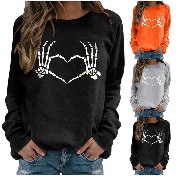 women's blouses & shirts halloween blouse womens pullover female long sleeve print sweatshirt mujer chemise femme, White
women's blouses & shirts halloween blouse womens pullover female long sleeve print sweatshirt mujer chemise femme, White