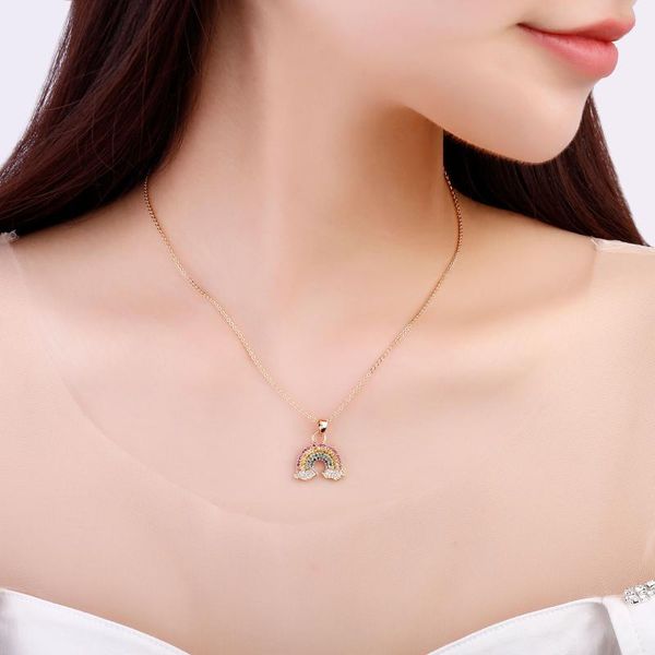 pendant necklaces rainbow necklace for women cubic zirconia colorfully choker adjustable accessories trendy 2021, Silver
pendant necklaces rainbow necklace for women cubic zirconia colorfully choker adjustable accessories trendy 2021, Silver
