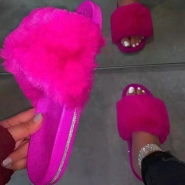 slippers luxury women furry sneakers ladies flat shoes female fluffy indoor winter warm sandals fur flip flops 36-43, Black
slippers luxury women furry sneakers ladies flat shoes female fluffy indoor winter warm sandals fur flip flops 36-43, Black