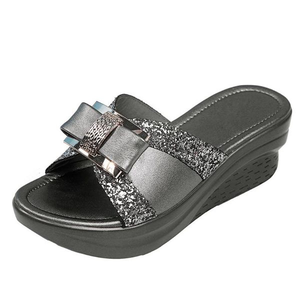 slippers sagace women elegant comfort thick bottom female wild outdoor summer ladies leisure home travel shoes, Black
slippers sagace women elegant comfort thick bottom female wild outdoor summer ladies leisure home travel shoes, Black