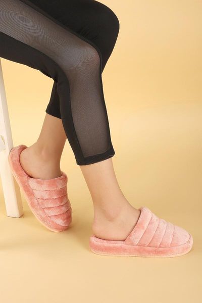 women's pink winter suede eva outsole home slippers in mrt 2021, Black
women's pink winter suede eva outsole home slippers in mrt 2021, Black