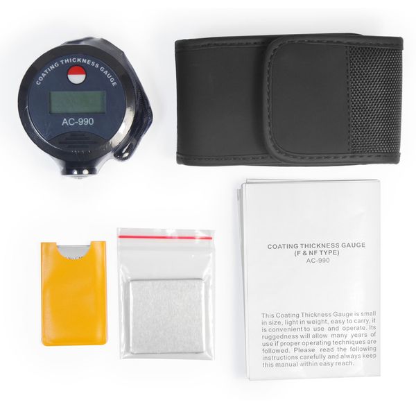 portable integral coating thickness gauge ac-990 for automotive, paint layer coating thickness meter
portable integral coating thickness gauge ac-990 for automotive, paint layer coating thickness meter