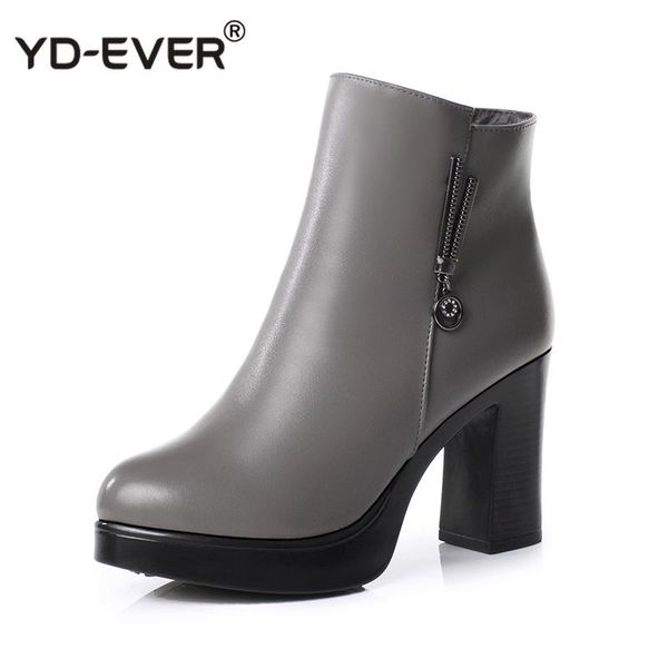 boots fashion autumn winter shoes woman soft leather women thick high heels ankle wool snow, Black
boots fashion autumn winter shoes woman soft leather women thick high heels ankle wool snow, Black