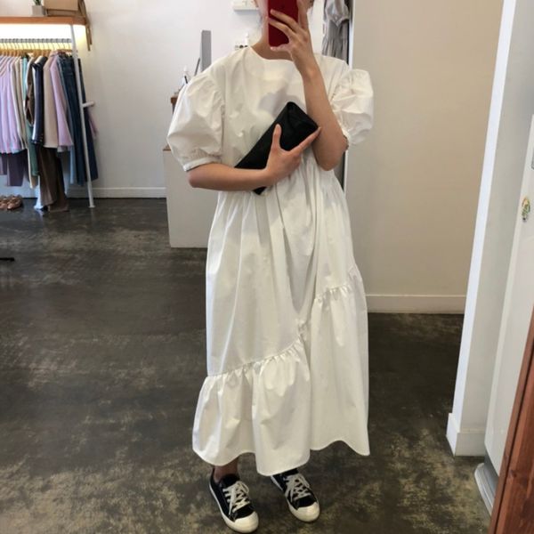 shengpalae 2021 summer vintage loose high waist slim was thin elegant splice puff sleeve irregular pleating maxi dress za4029, Black;gray
shengpalae 2021 summer vintage loose high waist slim was thin elegant splice puff sleeve irregular pleating maxi dress za4029, Black;gray