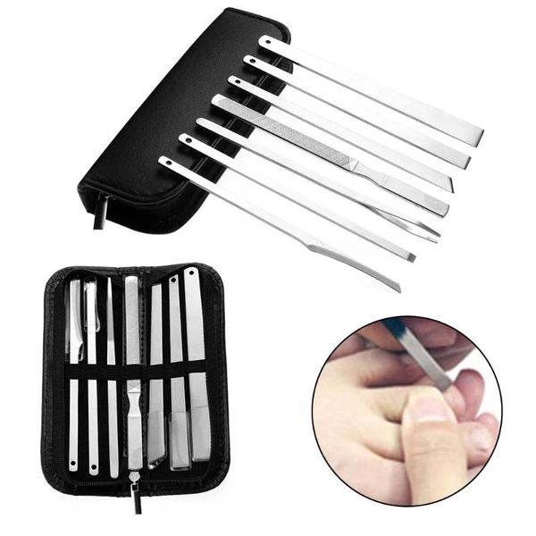 7pcs/set stainless steel toe nail knife foot hard skin remover callus rasp file ingrown cuticle care kits art
7pcs/set stainless steel toe nail knife foot hard skin remover callus rasp file ingrown cuticle care kits art