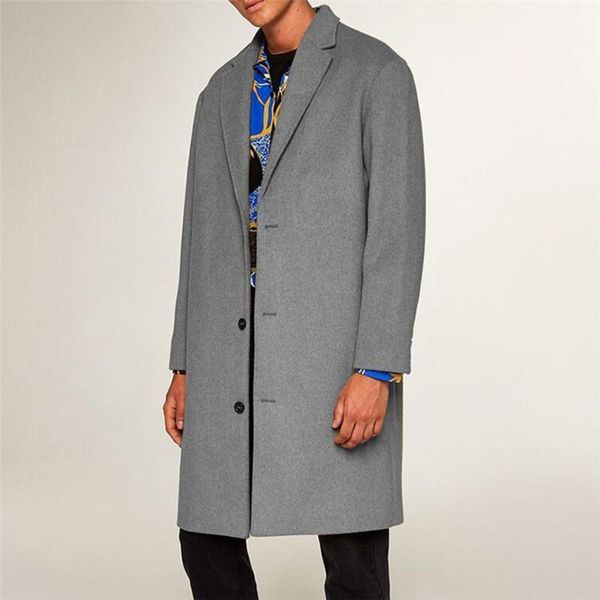 plus size mens coats 2021 casual men's jackets autumn winter medium long woolen coat button lapel streetwear1, Black
plus size mens coats 2021 casual men's jackets autumn winter medium long woolen coat button lapel streetwear1, Black