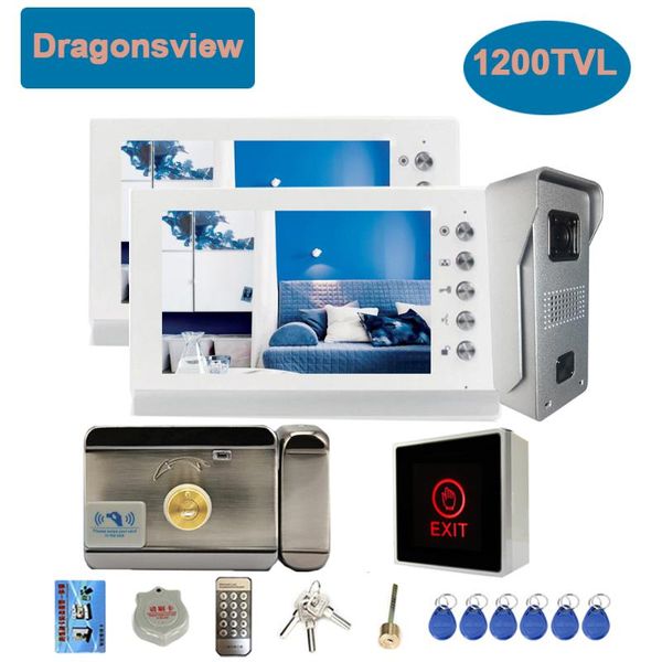 dragonsview 7 inch wired video intercom system with electronic lock door phone 2 monitors 1 outdoor doorbell camera unlock talk phones
dragonsview 7 inch wired video intercom system with electronic lock door phone 2 monitors 1 outdoor doorbell camera unlock talk phones