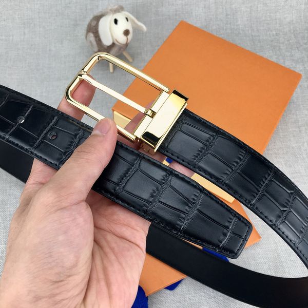 belt designer belt lbuckle real leather reversible belts for men with box width 3.4cm luxury fashion women belts, Black;brown
belt designer belt lbuckle real leather reversible belts for men with box width 3.4cm luxury fashion women belts, Black;brown