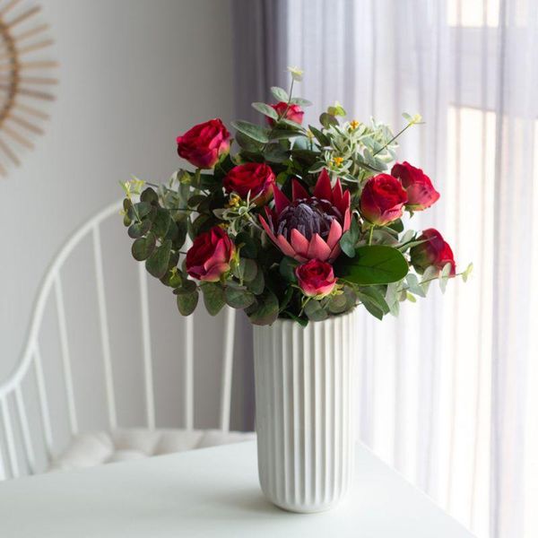 bouquet camellia artificial peony rose flowers silk fake flores wedding flower diy home garden party decoration 40cm decorative & wreaths
bouquet camellia artificial peony rose flowers silk fake flores wedding flower diy home garden party decoration 40cm decorative & wreaths