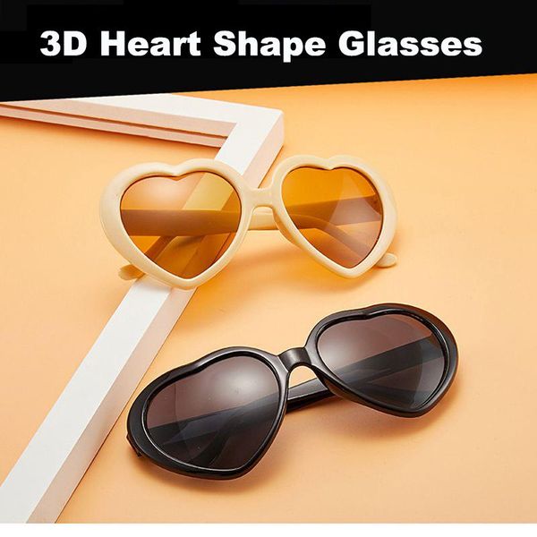 glasses special 3d heart effect edm rainbow style rave frieworks shape frame diffraction for parties&festivals
glasses special 3d heart effect edm rainbow style rave frieworks shape frame diffraction for parties&festivals