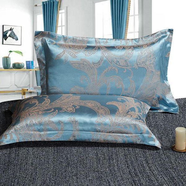 pillow case 2pcs european-style luxury jacquard envelope pillowcase 48x74cm decorative satin
pillow case 2pcs european-style luxury jacquard envelope pillowcase 48x74cm decorative satin