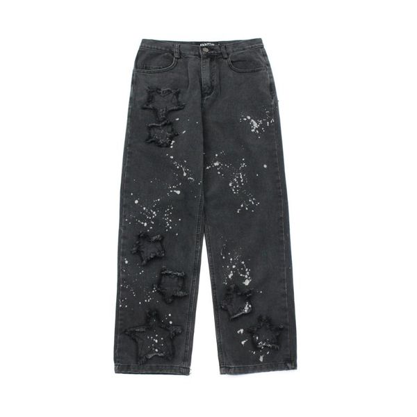 men's jeans eukaaru embroidered men loose straight pants mens streetwear baggy hip hop oversized women boyfriend, Blue
men's jeans eukaaru embroidered men loose straight pants mens streetwear baggy hip hop oversized women boyfriend, Blue