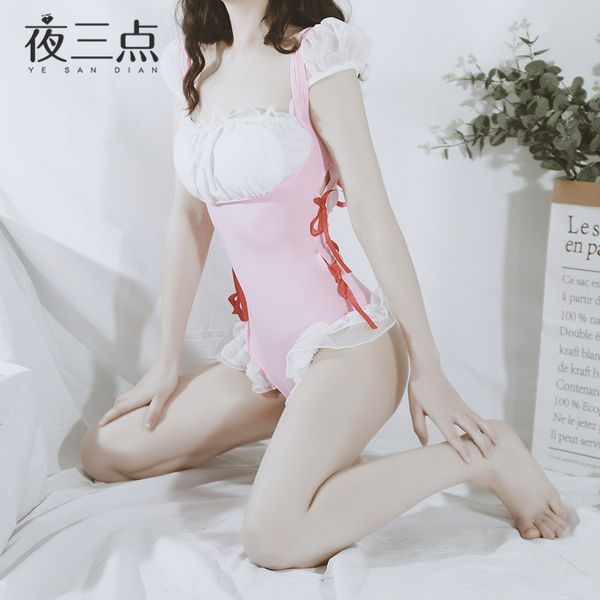 o'clock at night three style fun underwear lotus leaf one-piece open file no temptation princess beauty maid uniform, Red;black
o'clock at night three style fun underwear lotus leaf one-piece open file no temptation princess beauty maid uniform, Red;black