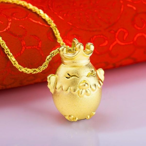 wholesale brass gold-plated 3d pendants do not fade euro men and women's necklaces small gift sand golden chicken pendant, Silver
wholesale brass gold-plated 3d pendants do not fade euro men and women's necklaces small gift sand golden chicken pendant, Silver
