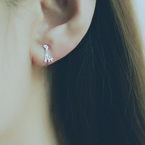 stud cute giraffe earrings 100% 925 sterling silver jewelry fashion hypoallergenic for women gift, Golden;silver
stud cute giraffe earrings 100% 925 sterling silver jewelry fashion hypoallergenic for women gift, Golden;silver