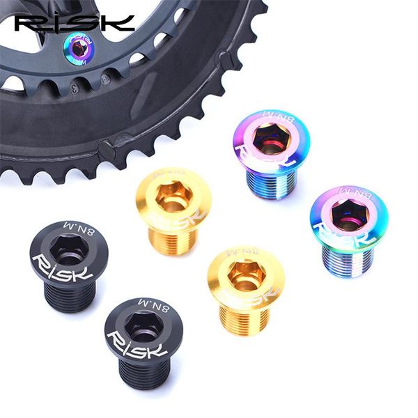bike heels & chainwheels risk m8x10 titanium crankset screw road ut6800 tooth plate da double-disc chain wheel fixed bolt bicycle parts
bike heels & chainwheels risk m8x10 titanium crankset screw road ut6800 tooth plate da double-disc chain wheel fixed bolt bicycle parts