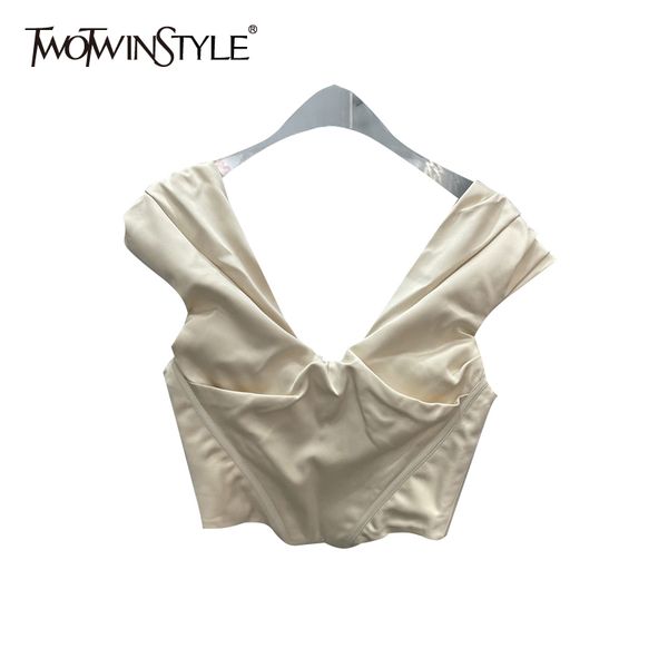 elegant white shirt for women v neck short sleeve backless zipper slim blouses female summer fashion clothing style 210524
elegant white shirt for women v neck short sleeve backless zipper slim blouses female summer fashion clothing style 210524