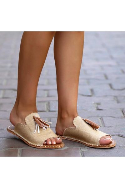slippers women's beige, Black 
slippers women's beige, Black