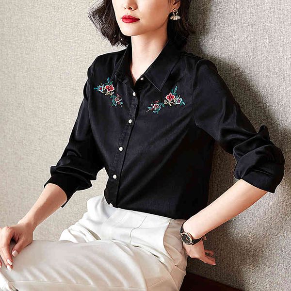 silk embroidery womens and blouses elegant women clothes white shirt office blouse plus size korean fashion clothing 210515
silk embroidery womens and blouses elegant women clothes white shirt office blouse plus size korean fashion clothing 210515