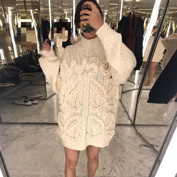 women's sweaters 2021 autumn winter korean style half turtleneck warm pullovers female oversize long knitwear z2444, White;black
women's sweaters 2021 autumn winter korean style half turtleneck warm pullovers female oversize long knitwear z2444, White;black