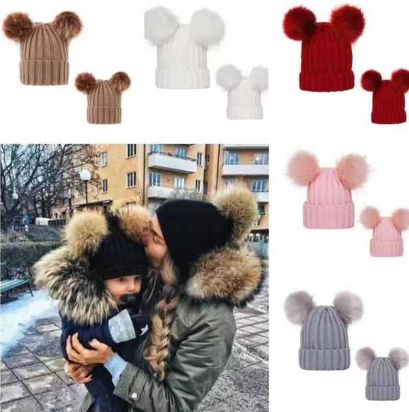 baby kids double pompon knitted hat children knitting beanie infant all matching warm hats mother and daughter beanies a8000, Yellow
baby kids double pompon knitted hat children knitting beanie infant all matching warm hats mother and daughter beanies a8000, Yellow