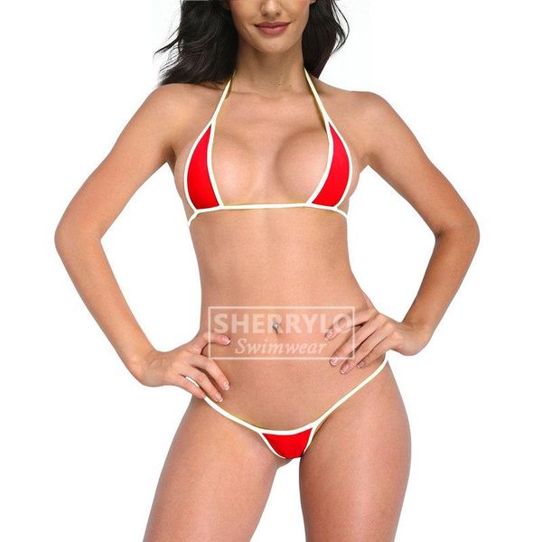 women's swimwear tiny extra small bikini extreme g string teeny micro bikinis for women mini thong bathing suit microbikini tanning biq, White;black
women's swimwear tiny extra small bikini extreme g string teeny micro bikinis for women mini thong bathing suit microbikini tanning biq, White;black