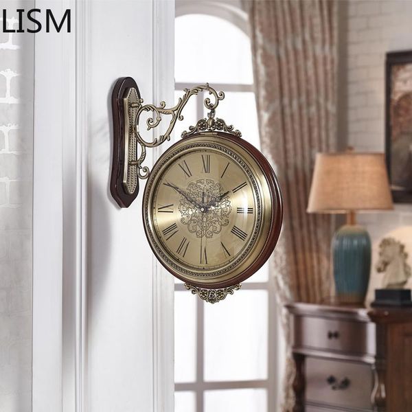 wall clocks nordic clock 3d large solid wood metal double-side home decor silent american living room horloge gift fz444
wall clocks nordic clock 3d large solid wood metal double-side home decor silent american living room horloge gift fz444