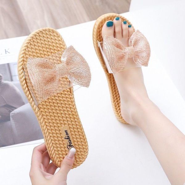 small fresh flat-heeled bowknot outer wear sandals and slippers women 2021 summer korean style holiday beach drag, Black
small fresh flat-heeled bowknot outer wear sandals and slippers women 2021 summer korean style holiday beach drag, Black
