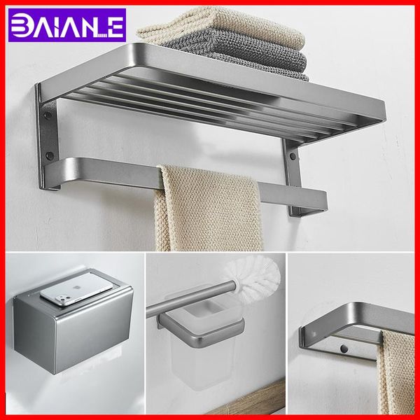 bath accessory set bathroom towel rack hardware gray wall mounted thickened holder double rod shower corner shelf toilet brush
bath accessory set bathroom towel rack hardware gray wall mounted thickened holder double rod shower corner shelf toilet brush