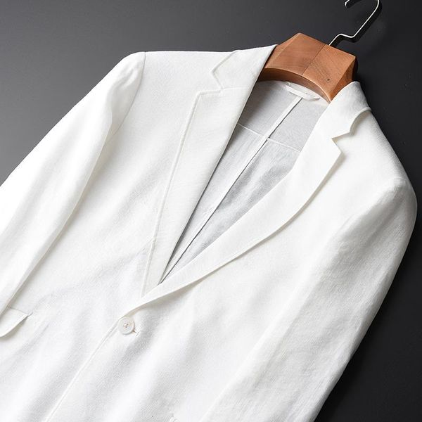 Men's Suits & Blazers White Blazer Male Luxury Silky Thin Comfort Mens Jacket Hight Quality Single Breasted Slim Fit Casual X737, White;black
Men's Suits & Blazers White Blazer Male Luxury Silky Thin Comfort Mens Jacket Hight Quality Single Breasted Slim Fit Casual X737, White;black