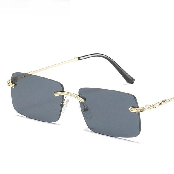 sunglasses fashion small rectangle rimless women vintage clear ocean lens eyewear men gradient sun glasses shades uv400, White;black
sunglasses fashion small rectangle rimless women vintage clear ocean lens eyewear men gradient sun glasses shades uv400, White;black