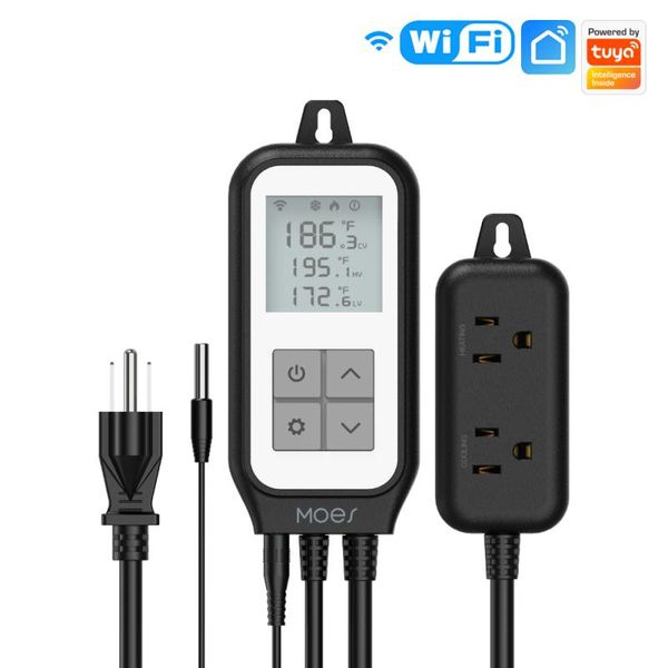 smart home control tuya wifi digital temperature thermostat outlet plug heating cooling mode carboy aquarium brewing life app
smart home control tuya wifi digital temperature thermostat outlet plug heating cooling mode carboy aquarium brewing life app