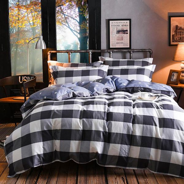bedding sets 100% cotton printed classic stripe lattice set soft duvet cover pillowcases twin full double 1/3pcs size king
bedding sets 100% cotton printed classic stripe lattice set soft duvet cover pillowcases twin full double 1/3pcs size king