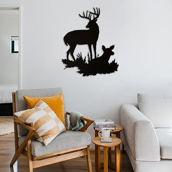 decorative objects & figurines deer silhouette ornament pendant bedroom metal iron window garden decoration home living room decor
decorative objects & figurines deer silhouette ornament pendant bedroom metal iron window garden decoration home living room decor