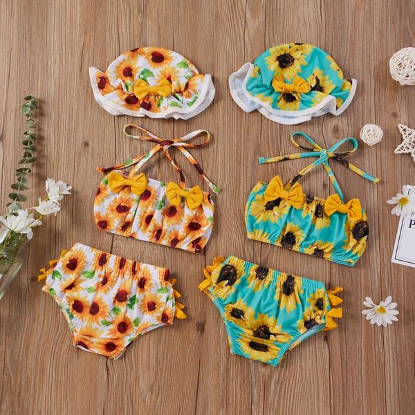 summer baby girls bikini sets sunflowers ruffles belt strapless shorts hats swimwear clothes outfit clothing, White
summer baby girls bikini sets sunflowers ruffles belt strapless shorts hats swimwear clothes outfit clothing, White