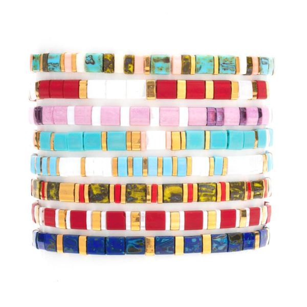 charm bracelets taidian women's hand bracelets17cm large size miyuki tila bracelet pulseras mujer, Golden;silver
charm bracelets taidian women's hand bracelets17cm large size miyuki tila bracelet pulseras mujer, Golden;silver