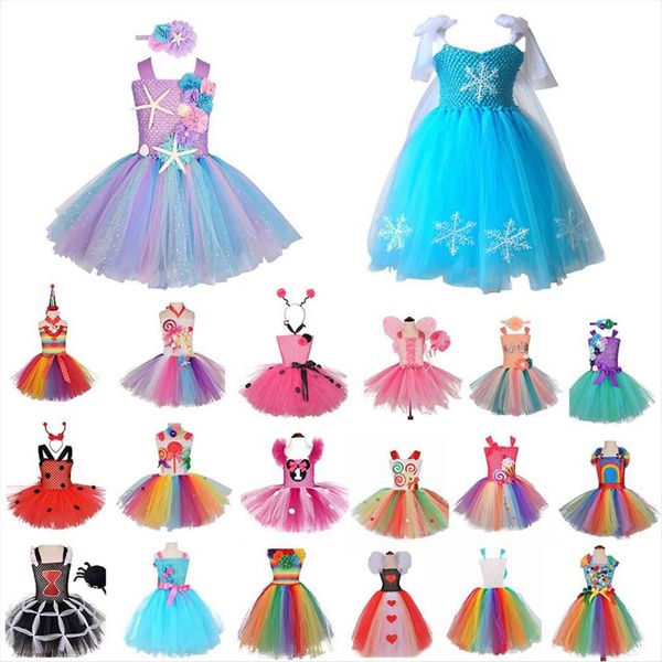 girls tutu snowflake shell mermaid girl dresses tulle princess kids birthday party halloween christmas costumes, Red;yellow
girls tutu snowflake shell mermaid girl dresses tulle princess kids birthday party halloween christmas costumes, Red;yellow