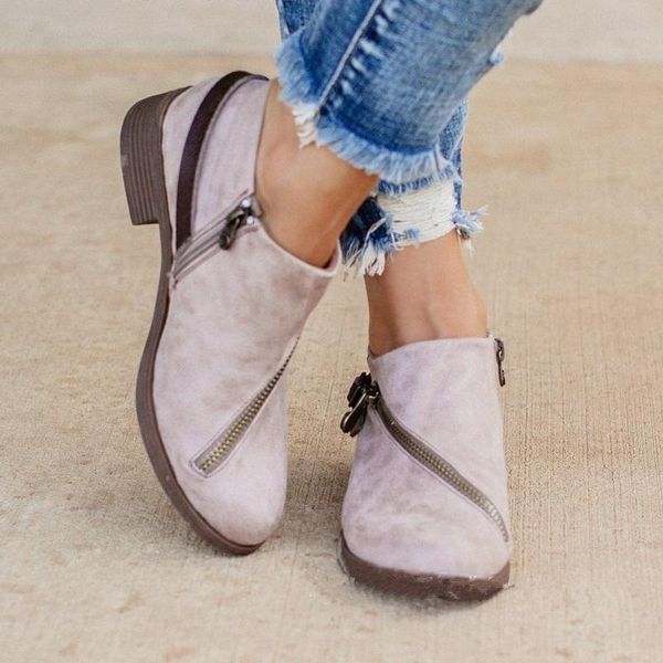 boots women ankle autumn winter low heels platform vintage ladies shoes zipper buckle strap punk botines mujer, Black
boots women ankle autumn winter low heels platform vintage ladies shoes zipper buckle strap punk botines mujer, Black