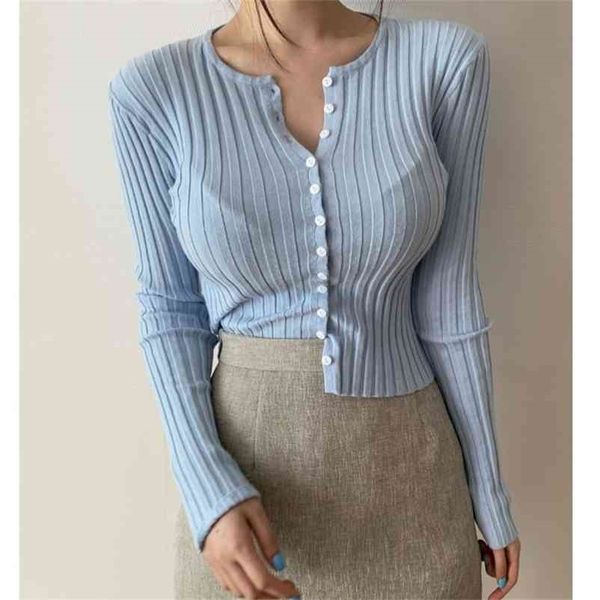 spring summer sweaters fashion women single breasted slim elegant laides baisc casual pullover knitted sweater 210602, White;black
spring summer sweaters fashion women single breasted slim elegant laides baisc casual pullover knitted sweater 210602, White;black