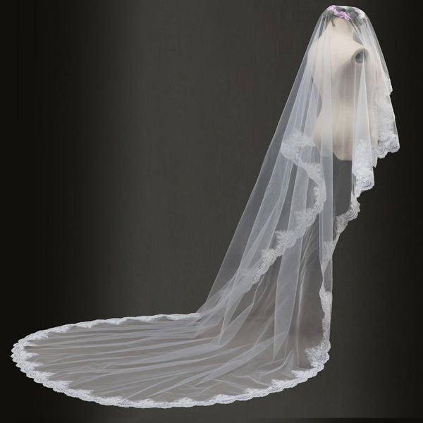 bridal veils one layer long velos de novia wedding accessories 2021 veu noiva longo real tulle voile maria, Black
bridal veils one layer long velos de novia wedding accessories 2021 veu noiva longo real tulle voile maria, Black