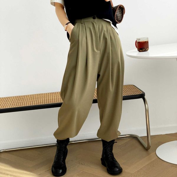 high waist suit wide leg pants women's autumn loose mopping solid long female 210607, Black;white
high waist suit wide leg pants women's autumn loose mopping solid long female 210607, Black;white
