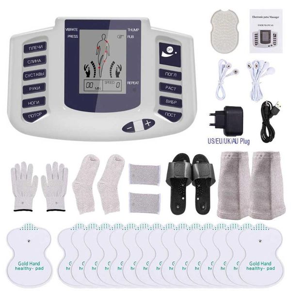 electric massagers tens unit muscle stimulator digital therapy machine body massager 16 electrode pads pulse ems acupuncture health care
electric massagers tens unit muscle stimulator digital therapy machine body massager 16 electrode pads pulse ems acupuncture health care