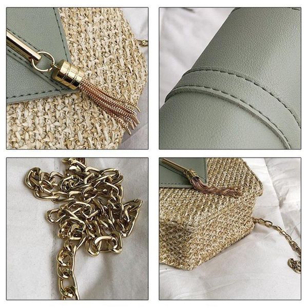 women straw bag shopping crossbody hexagon travel handwoven detachable strap beach fashion magnetic closure single shoulder waist bags
women straw bag shopping crossbody hexagon travel handwoven detachable strap beach fashion magnetic closure single shoulder waist bags