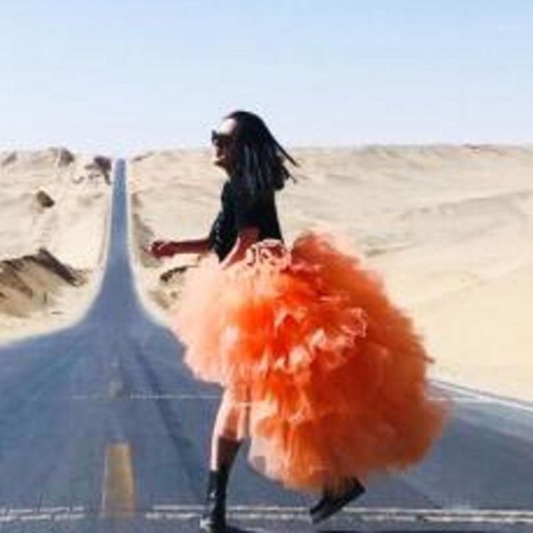 high low orange layer tulle skirt ruffle jupe femme party skirts women elastic waistband tutu saia, Black
high low orange layer tulle skirt ruffle jupe femme party skirts women elastic waistband tutu saia, Black